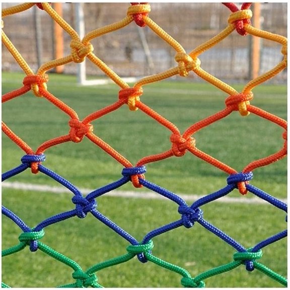 Hanging Toy Net Anti-Fall Stair Nets Fence Nets Protective Net Climbing Rope Child Safety Net Outdoor Decoration Net Protection Net Colorful 1*3M