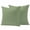 Green, variant on Outdoor Waterproof Pillow Covers Sky Blue Solid Color Decorative Throw Pillow Protectors,Pillowcase Cushion Cases for Patio Sofa Garden Couch,16x16in,Pack of 2