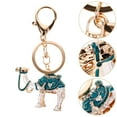 thumbnail image 4 of Miangastore Animal Keyring Zinc Alloy Multi Color Camel Shape For Key Owners And Travel 2Pcs, 4 of 9