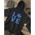 thumbnail image 5 of Tstars Womens Autism Awareness Month I Love Someone with Autism Autistic Spectrum Awareness Acceptance Autistic Support Shirts for Womens Hoodie, 5 of 6