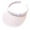 White, variant on LPKRT Outdoor Sun Visor Hat Empty Top Wide Brim Visor Cap Summer Beach Uv Protection Straw Hat Beige