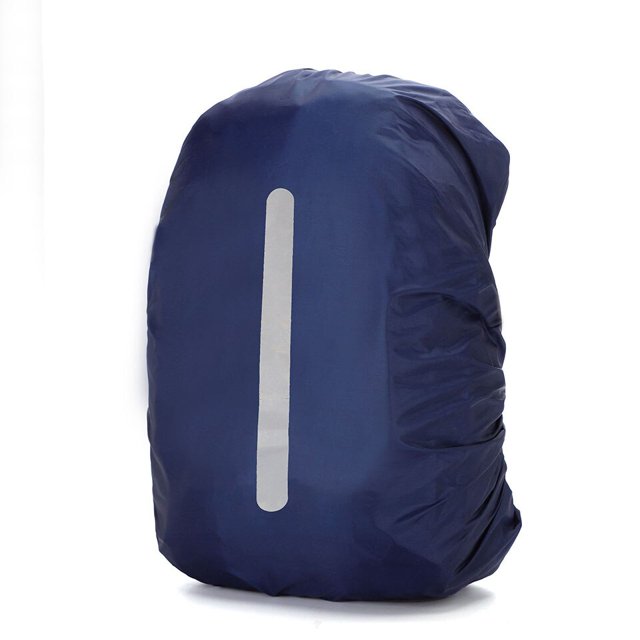 Mochila reflectante para la lluvia, bolsa impermeable de 25L, 35L, 45L, 60L, a la moda, táctica para acampar al aire libre, senderismo, escalada, antipolvoA Dark BlueOtro Fivean unisex