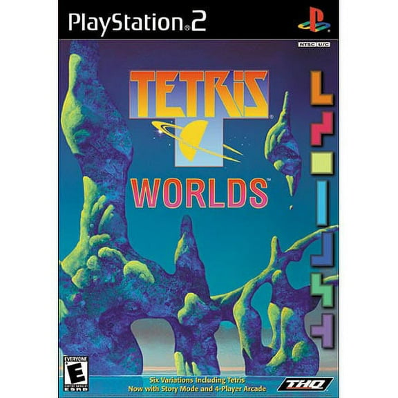 TETRIS WORLDS - Sony PlayStation 2 PS2 CIB Great Shape! Tested & Working
