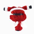 thumbnail image 5 of Muñeco de Papá Noel giratorio con baile callejero eléctrico invertido, juguete musical, regalo de Navidad, juguetes para niños, nuevas decoraciones navideñas, 5 of 5