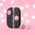 thumbnail image 6 of PlayVital Thumb Grips for Nintendo Switch 2, Kawaii Silicone Joystick Caps (4-Pack) - Cute Accessories Thumbstick Covers for Joycon 2 - Blush Cherry Blossom Petals, 6 of 11