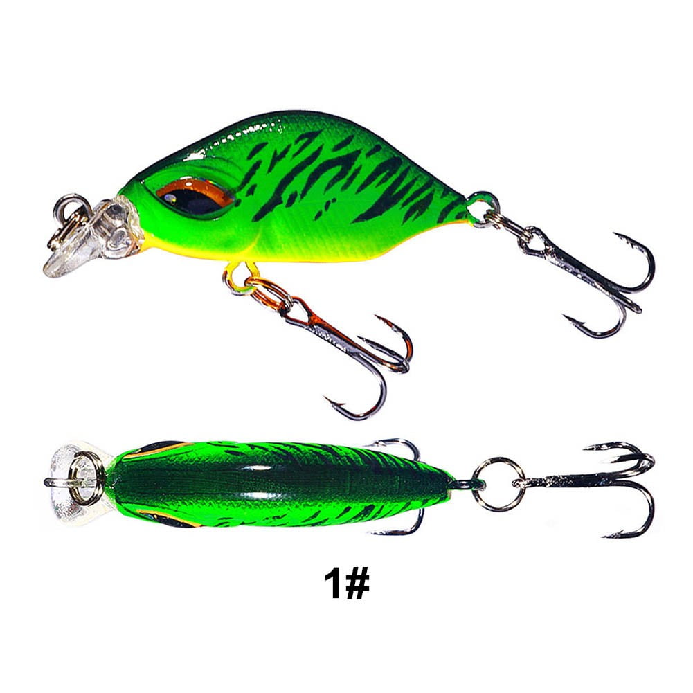 3.8Cm/3.3G Fishing Mini Luya Hard Bait Sinking Little Fat Fake Bait