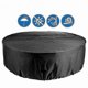 thumbnail image 1 of Patio Furniture Covers Waterproof Round Table Cover Heavy Duty Cover Tough Canvas Uv Resistant, 1 of 5