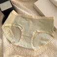 thumbnail image 2 of hoksml Sexy Ladies Panties for Women Mid Waisted Seamless Cotton Briefs Underwear Breathable Period Comfor Leakproof Panties Clearance, 2 of 2