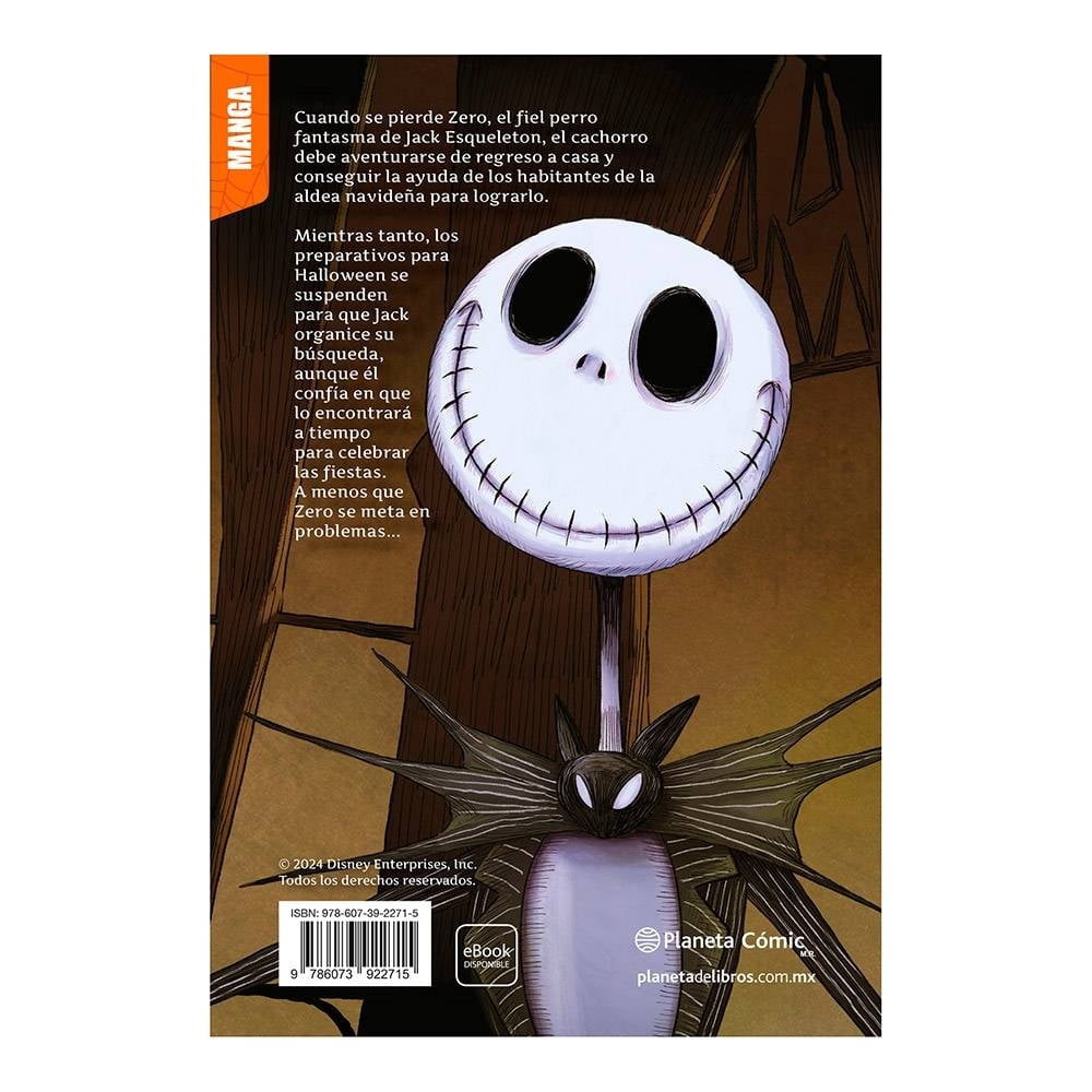 El Extraño Mundo De Jack. El Viaje De Zero Planeta Cómic Milky