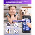thumbnail image 3 of Zapper For Outdoor And Indoor  Electric Mosquito Waterproof Fly Traps Killer Home Backyard Garden Patio Camping, 3 of 6