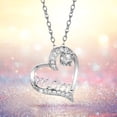 thumbnail image 1 of FcBaudy Necklace for Women, Jewelry for Women, Women's Jewelry Simples Temperament Letter Mom Necklace Female Fashion Diamond Clavicle Chain Mother's Day Necklace Gift the Necklace, 1 of 3