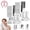 2 Set+80Towels, variant on Hot Towel Dispenser, 5s Rapid Heating Smart Hot Face Towel Heater Machine with 131°F Constant Temp, 500ml Tank Automatic Hot Face Towel Dispenser, Face Towel Warmer for Cleaning (100Towels)