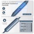 thumbnail image 4 of Auriculares Philips USB-C con cable para deporte, drivers de 15 mm y micrófono, 4 of 8