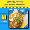 thumbnail image 4 of (3 pack) Maruchan Ramen Noodle Soup, Soy Sauce Flavor Instant Noodles, 3 oz, 4 of 9