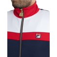 thumbnail image 4 of Fila Cruz Colour Blocked Archive Track Jacket, Blue, 4 of 6