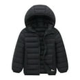 thumbnail image 4 of XBASW Kids Baby Winter down Coats Light Puffer Jacket for Boys Girls Hooded Cotton Zipper Jacket Outwear for Toddler 3-11Y, 4 of 6