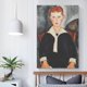thumbnail image 5 of Cuadro impreso de Amedeo Modigliani (14), póster de lienzo con imagen impresa, pintura de pared, carteles artísticos, decoración, obras de arte modernas para el hogar, regalo, 20 x 30 pulgadas (50 x, 5 of 6