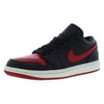 thumbnail image 5 of Women's Jordan 1 Low Black/Gym Red-Sail (DC0774 061) - 7.5, 5 of 5