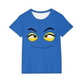 thumbnail image 2 of jobturf Cotton Shirts for Boys Cute Cartoon Graphic Tees Y2k Comfy Loose Short Sleeve Tops Lightweight Summer Blouses Size 3-10 Years, 2 of 6