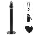 thumbnail image 1 of HEALEEP Support de Rangement pour Poids Équipement de Musculation en Acier Noir 1Pcs, 1 of 8