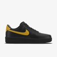 thumbnail image 3 of Mens Ni&ke Air Force 1 Low Leather Black University Gold Ni&ke ID Kobe Mamba, 3 of 6