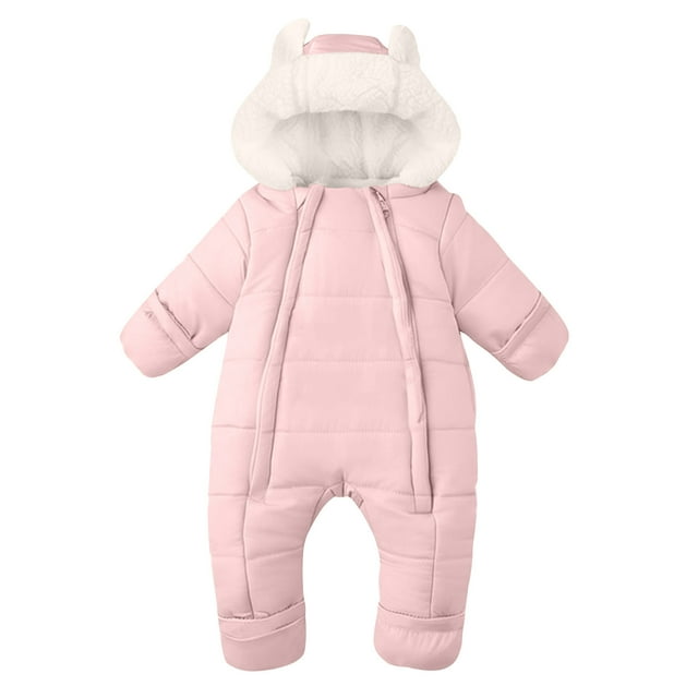 Traje de invierno para niños, mono con capucha, mono de oso, chaqueta cálida para niños, abrigo para niños
