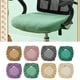 thumbnail image 3 of Funda de cojín para silla, fundas de asiento, Protector de respaldo, Color sólido, ajustable, resistente a la suciedad, para banquete, hogar, Cubiertas para muebles de jardín Color del té con leche Bewildely HA083840-09, 3 of 6