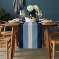 thumbnail image 2 of Green Wood Grain Table Runner - 120 Inch Long, Kitchen Dining Table Runner Dresser Scarves, Rustic Retro Wooden Plank Farmhouse Farmhouse Decor for Coffee Tables Wedding Party Banquet, 2 of 8