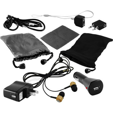 Ematic 10-in-1 Universal Accessory Kit for all iPods/iPhone & MP3 Players, EA305