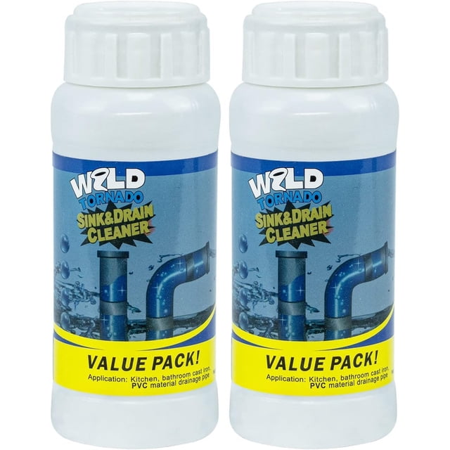 Limpiador de desagües HEDGAUCP Wild Tornado Fast Foaming (220 g x 2)