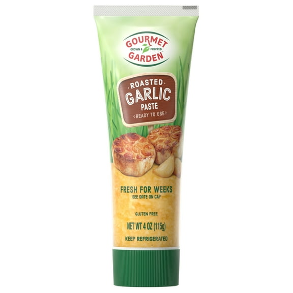 Gourmet Garden Gluten Free Roasted Garlic Stir-in Paste, 4.0 oz Tube