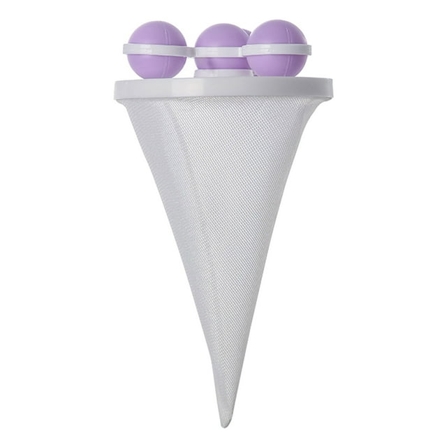 MOPOOR Lint Catcher for Laundry, Hair Filter Bag Lint Catcher for Washing Machine Pet Hair Catcher,Cleaning and Decontamination Laundry Ball Laundry Care Ball
