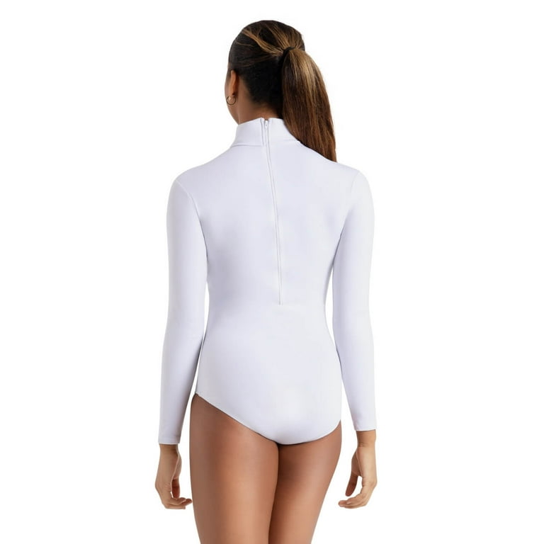 Capezio Turtleneck Long Sleeve Leotard - Women's - Walmart.com