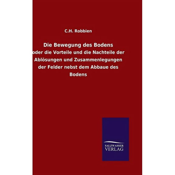 Die Bewegung des Bodens (Hardcover)