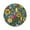Vibrant and Colorful Graffiti Patterns, variant on 15.4" Round Placemat Set of 1 Polyester Fabric Place Mats Non-Slip Dining Kitchen Table Mats for Kitchen Party Decor Vibrant and Colorful Graffiti Patterns
