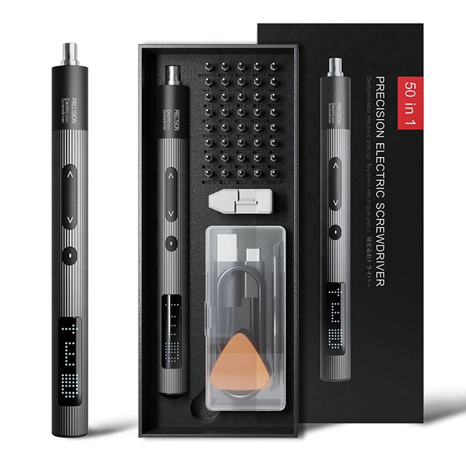 50 in 1  Electric Screwdriver Set with 3-Speed Torque Adjustable Magnetic - Torx Bits,50 in 1 Pro