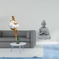 thumbnail image 2 of Escultura Artística De Resina De Chica Nube Estética Y Figura De Buda Mono, Decoración Creativa De Personajes Abstractos Para Oficina, Hotel, Patio, Coleccionable, 2 of 8