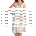 thumbnail image 3 of Ruyang Dresses for Teen Girls Flower Print Crew Neck Sleeveless Tank Dresses Summer A-line Swing Beach Vacation Sundress, 3 of 4