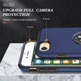 thumbnail image 7 of JTCASES for iPhone 6/6s Case, Car Mount Bracket 2-layer Hybird Shockproof PC TPU Anti-fall Slim Fit Lightweight Magnetic Cover for iPhone 6/6s, Blue, 7 of 7