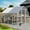 Gray, variant on COZIWOW 108" Outdoor Large Cat Enclosure Wooden Cat Catio Outside Cat House for Multiple Pets with Window Access Jumping Platforms,Gray