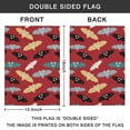 thumbnail image 4 of Halloween Garden Flag - Double Sided 12x18 Inch, Seasonal Outdoor Decor for Yard, Lawn,House - Family,Friends,Halloween., 4 of 5