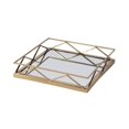 thumbnail image 2 of Butler Specialty Company Lydon Rectangle Mirrored Serving Tray - Polished Gold, 2 of 5