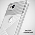 thumbnail image 5 of Ringke Bevel Case Compatible with Google Pixel 2, Minimalist Diagonal Textured TPU Lightweight Cover - Clear, 5 of 10