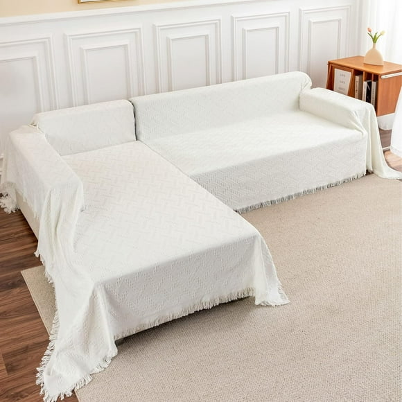 Sectional Couch Covers Pieces Sectional Sofa Cover L Shaped Couch Covers Couch Cover for Sectional Sofa (XLarge x + x )