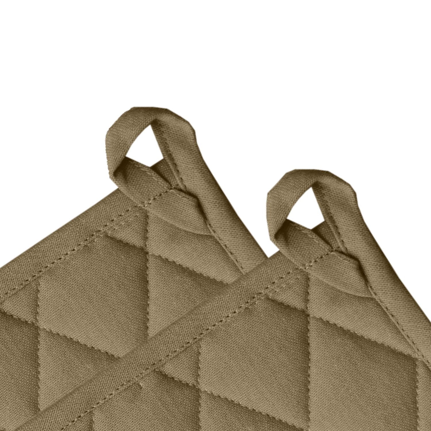 Fabstyles Solo Waffle Cotton Pot Holder Set of 2