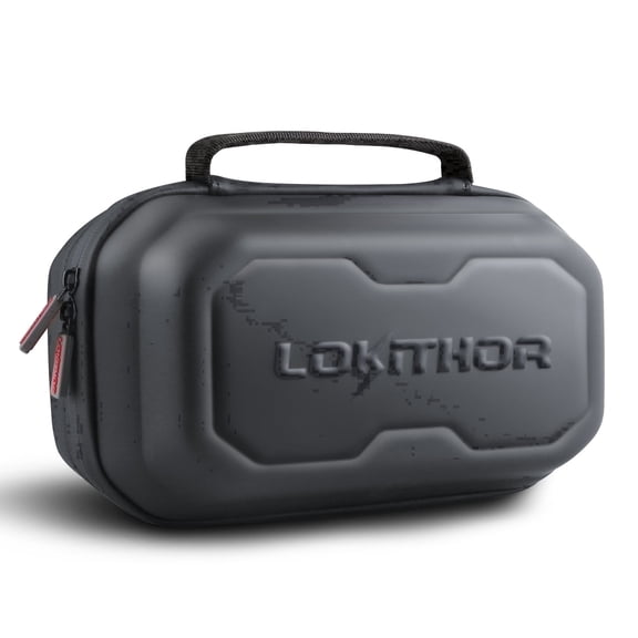 LOKITHOR J Series Car Jump Starter EVA Portable Storage Case with Handle, Inner Compartment for Cables & Air Hose, Waterproof, Dustproof Carrying Case