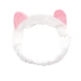 thumbnail image 4 of Bmisegm Headbands for Women Plush Cat Ears Spa Makeup Skin Care Facial Daily Comfortable Face Wash Headband White, 4 of 4