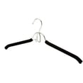 thumbnail image 1 of Only Hangers Cintre en Mousse Rembourré Noir pour Robe - Lot de (10), 1 of 3