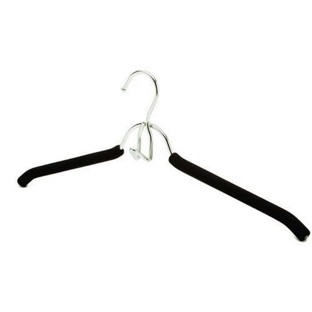 Only Hangers Cintre en Mousse Rembourré Noir pour Robe - Lot de (10)