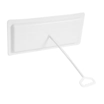 Luxshiny Plastic Toilet Lid Squatting Toilet Cover for Home Bathroom 1Set